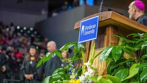 Image post by @stambroseuniversity on Facebook