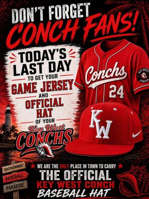 Image post by @keywestconchbaseball on Instagram