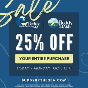 Image post by @shop_buddybythesea on Instagram