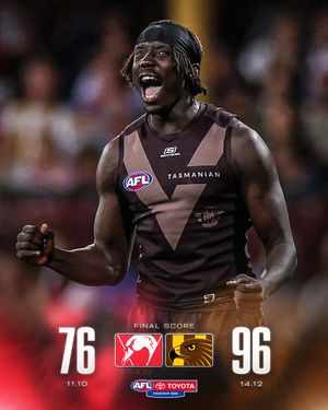 Image post by @AFL on Twitter