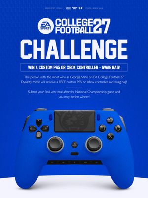 Image post by @gsu_football on Instagram