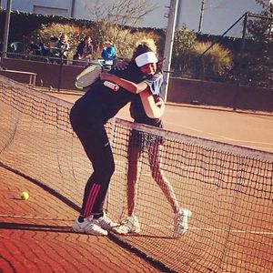 Image post by @ayshanitennis on Instagram