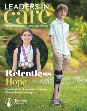 Image post by @shrinershospitals on Instagram