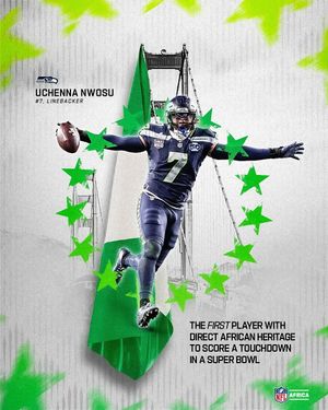 Image post by @nflafrica on Instagram