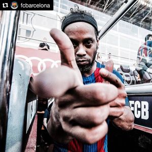 Image post by @ronaldinho on Instagram