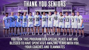 Image post by @HPUMensLax on Twitter