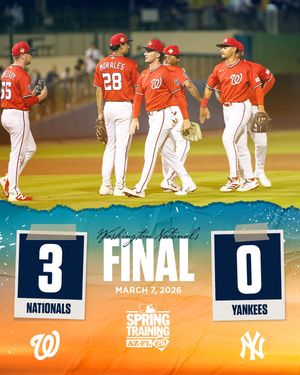 Image post by @nationals on Instagram