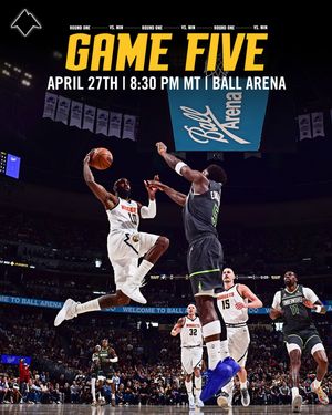 Image post by @nuggets on Instagram