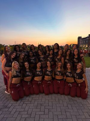 Image post by @fsugoldengirls on Instagram
