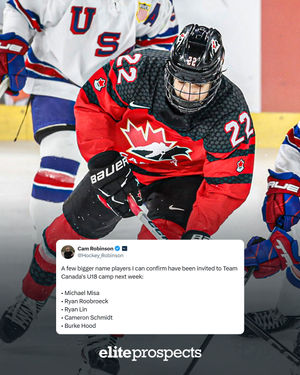Image post by @eliteprospectshockey on Instagram
