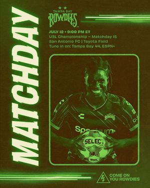 Image post by @TampaBayRowdies on Twitter/X
