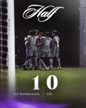 Image post by @NUMensSoccer on Twitter