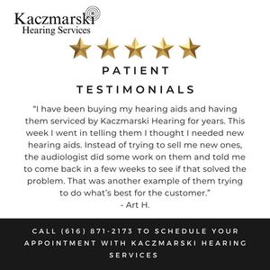 Image post by @KaczmarskiHearing on Facebook