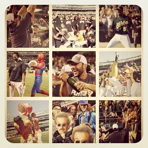 Image post by @athletics on Instagram