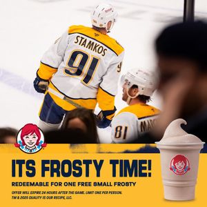 Image post by @PredsNHL on Twitter
