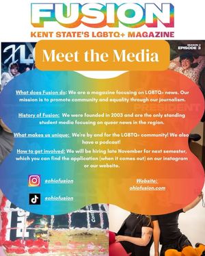 Image post by @Kent State Student Media on Facebook