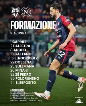 Image post by @cagliaricalcio on Instagram