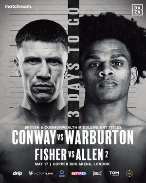 Image post by @MatchroomBoxing on Twitter