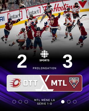 Image post by @radiocanadasports on Instagram