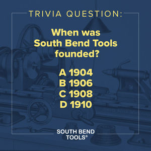 Image post by @southbendtools on Instagram
