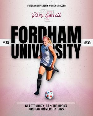Image post by @fordhamwosoc on Instagram