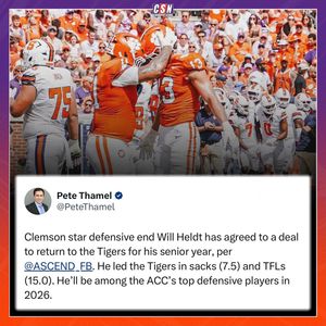 Image post by @clemsonsportsnetwork on Instagram
