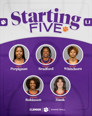 Image post by @ClemsonWBB on Twitter