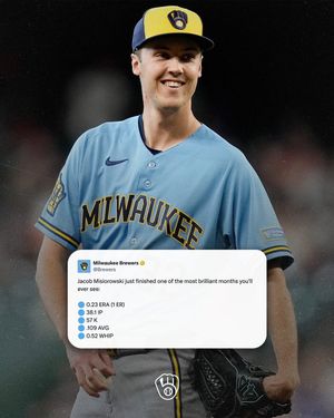 Image post by @brewers on Instagram