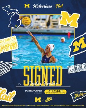 Image post by @umichwaterpolo on Instagram