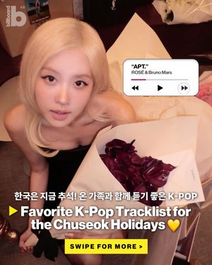 Image post by @billboard_korea on Instagram