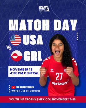 Image post by @usahandballwnt on Instagram