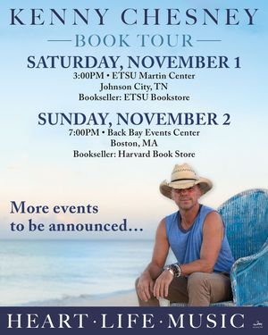 Image post by @kennychesney on Instagram
