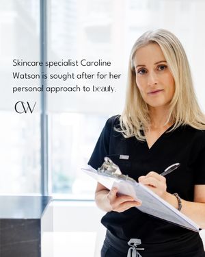 Image post by @carolinewatsonbeauty on Instagram