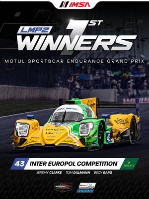 Image post by @imsa_racing on Instagram