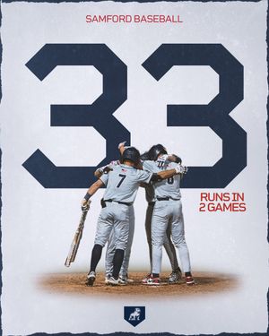 Image post by @SamfordBaseball on Twitter