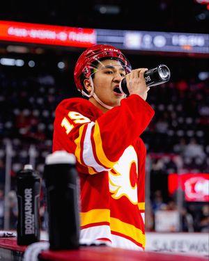 Image post by @NHLFlames on Twitter