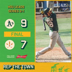 Image post by @athletics on Instagram