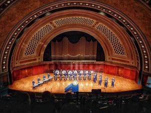 Image post by @umichdrumline on Instagram
