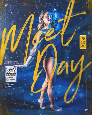 Image post by @wvugymnastics on Instagram