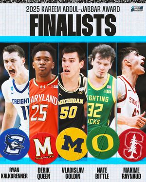 Image post by @MarchMadnessMBB on Twitter