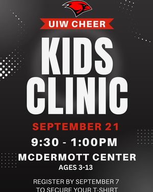 Image post by @uiwcheer on Instagram