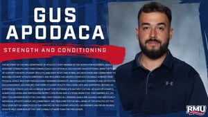 Image post by @RMUAthletics on Facebook