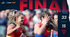 Image post by @CrowsAFLW on Twitter/X