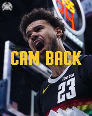 Image post by @nuggets on Instagram