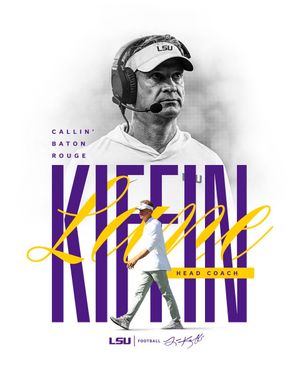 Image post by @LSUfootball on Twitter