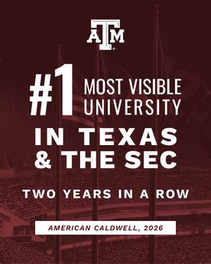 Image post by @school/texas-a&m-university on LinkedIn
