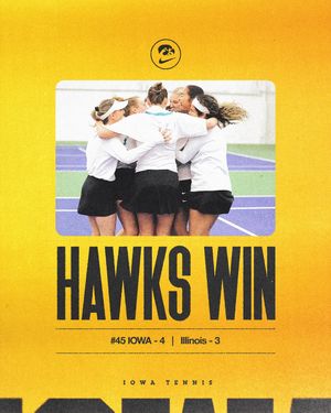 Image post by @iowatennis on Instagram