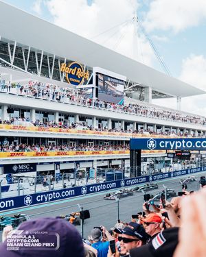 Image post by @f1miami on Twitter