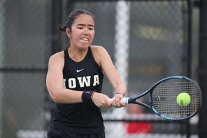 Image post by @iowa_tennis on Twitter