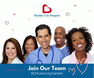 Image post by @BoulderCityHospitalBCH on Facebook